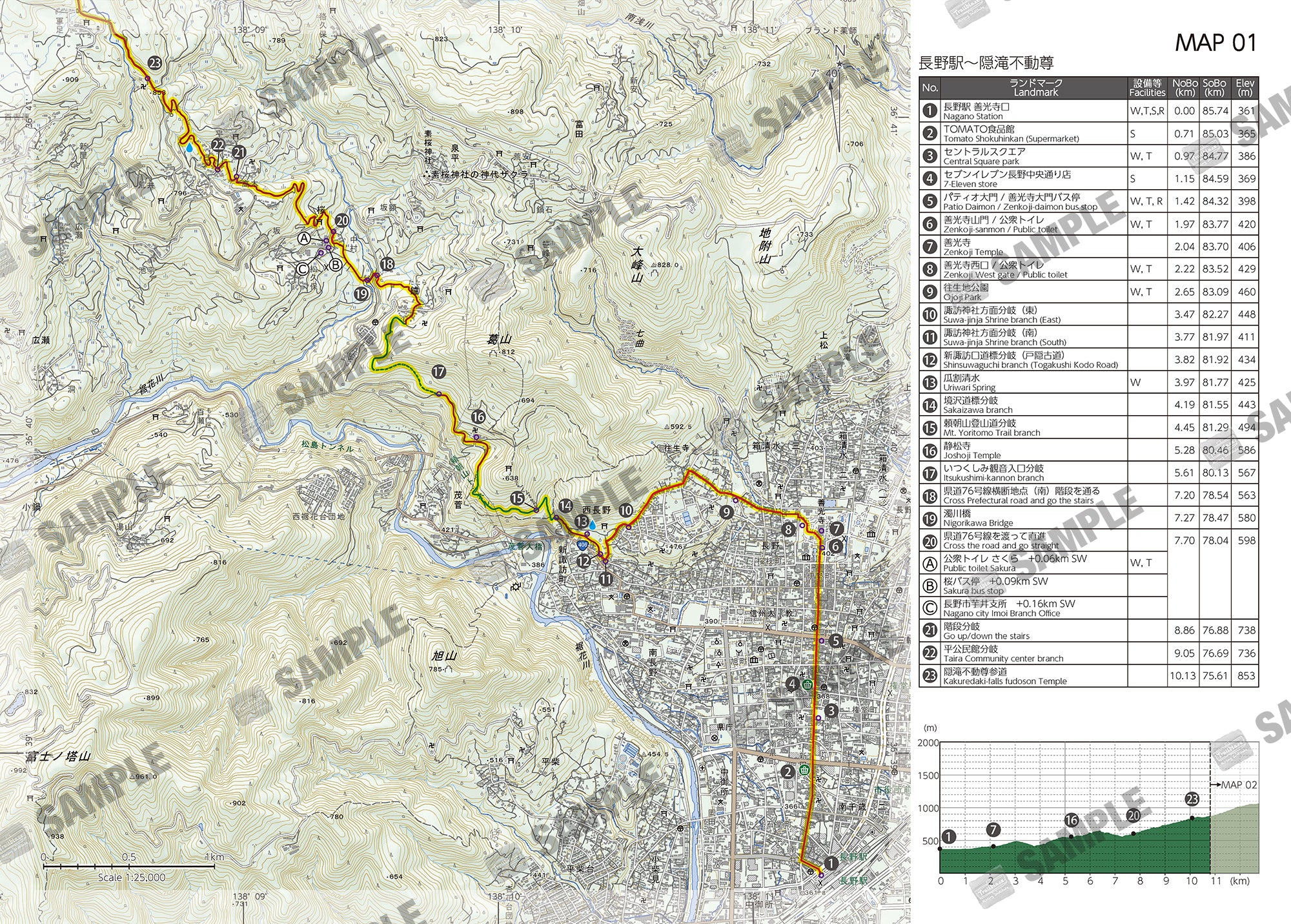 みちのく潮風トレイル Hiking Map Book 10冊セット – トレ研ブックス