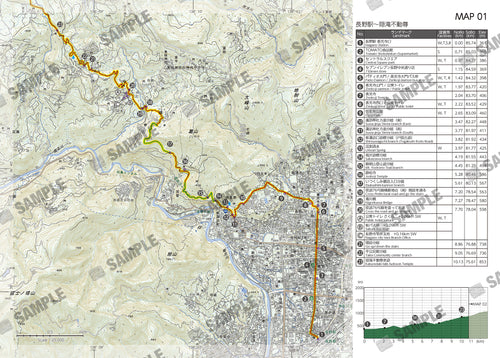 あまとみトレイル MAP BOOK 2022